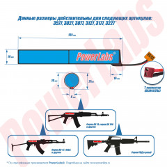 Аккумуляторная батарея Мини-АК 7.4/2500 на элементах Samsung 25R